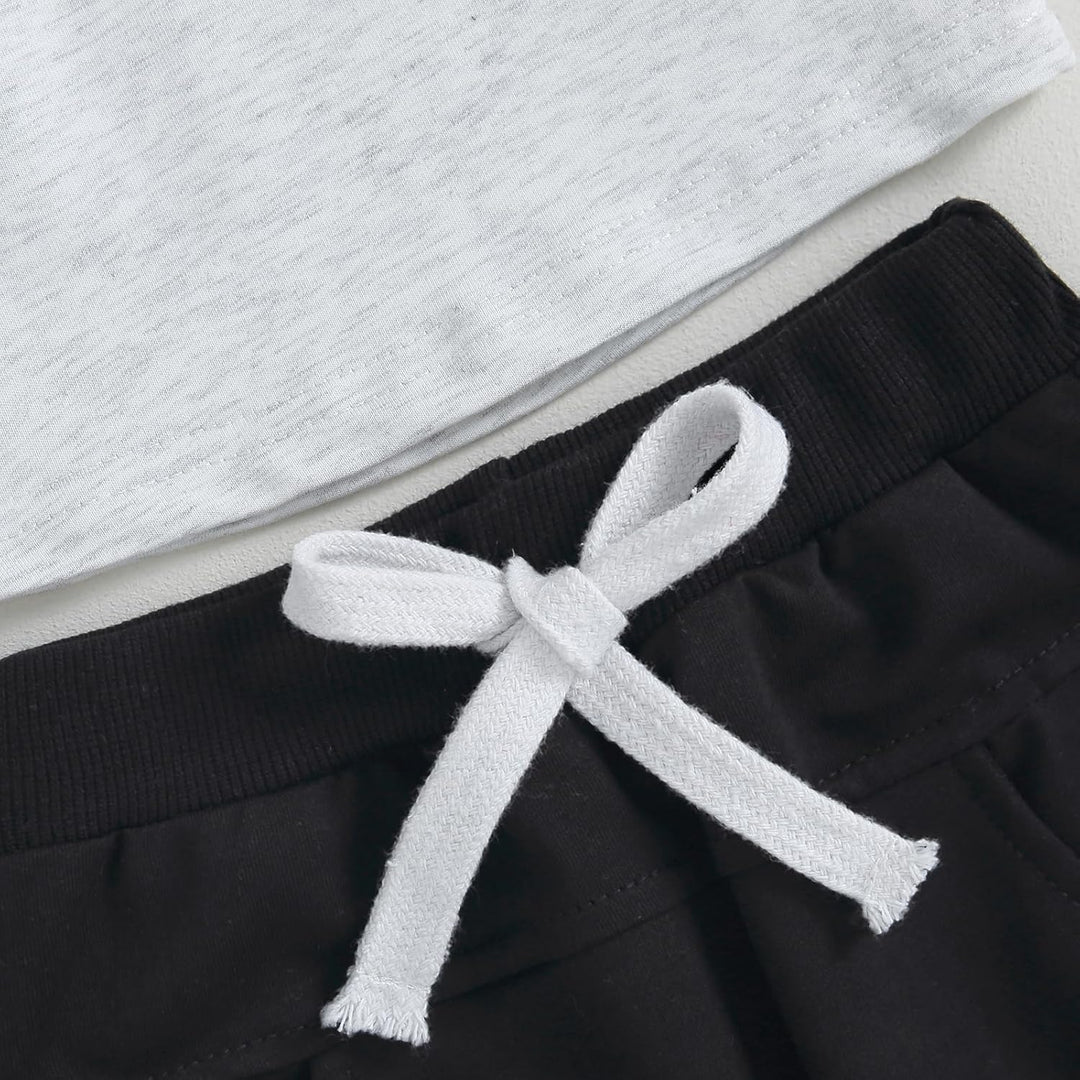 Baby Jogger Winter Set – Contrast Sweatshirt and Trousers-A-0-6 Months-State of Style