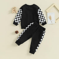 Baby Jogger Winter Set – Contrast Sweatshirt and Trousers-A-0-6 Months-State of Style