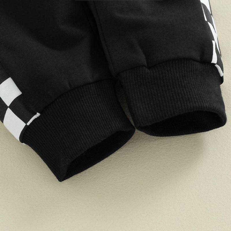 Baby Jogger Winter Set – Contrast Sweatshirt and Trousers-A-0-6 Months-State of Style