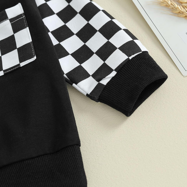 Baby Jogger Winter Set – Contrast Sweatshirt and Trousers-A-0-6 Months-State of Style