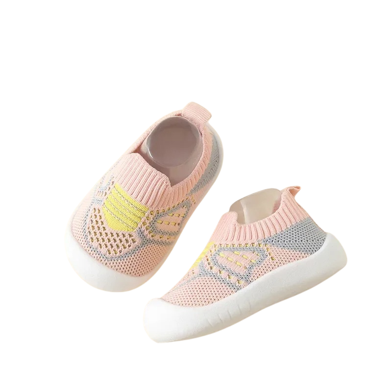 Baby Shoes - HappySteps-6-9 Months | 17/18-Pink-State of Style