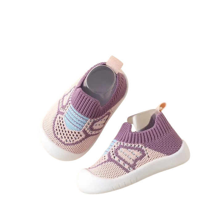 Baby Shoes - HappySteps-6-9 Months | 17/18-Purple-State of Style