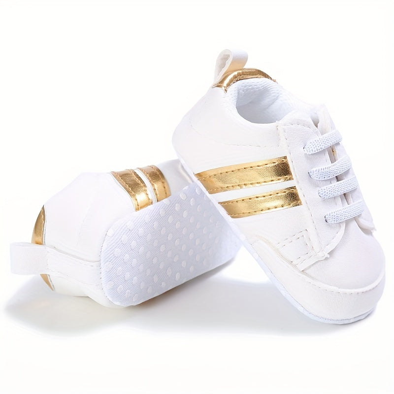 Baby Slip-on Sneakers - Riley | Comfortable First Shoes-White-3-State of Style
