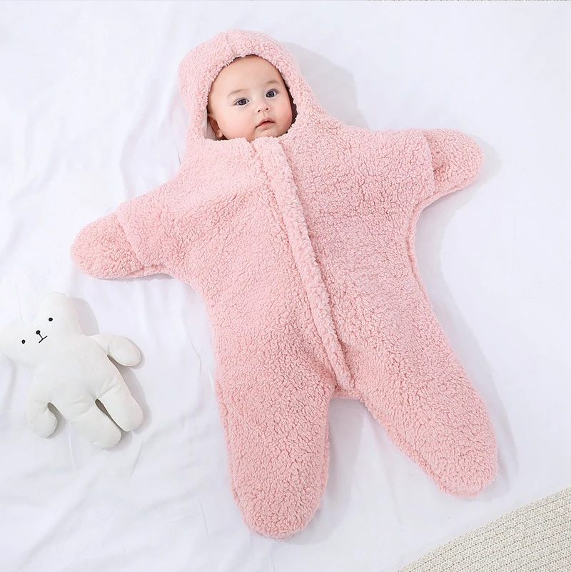 Baby Starfish Sleeping Bag - StarrySnug-Pink-0-2 Months-State of Style