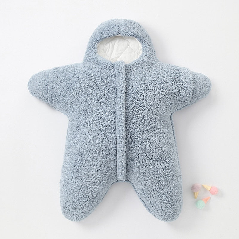 Baby Starfish Sleeping Bag - StarrySnug-White-0-2 Months-State of Style