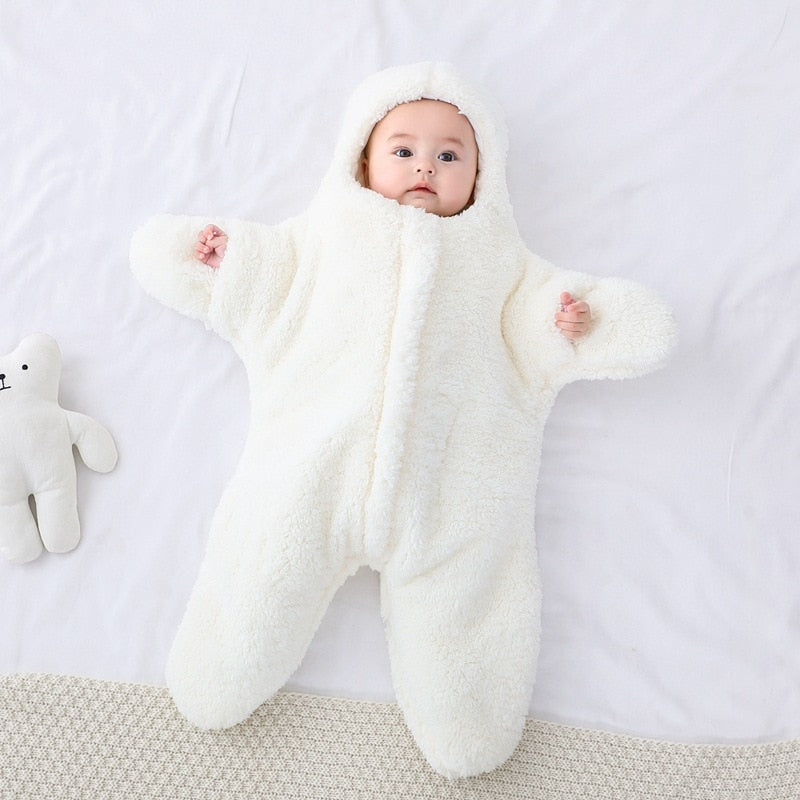 Baby Starfish Sleeping Bag - StarrySnug-White-0-2 Months-State of Style