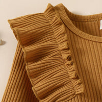 Baby Winter Set – Knitted Turtleneck and Dress Set-A-6-12 Months-State of Style
