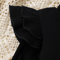 Baby Winter Set – Knitted Turtleneck and Dress Set-A-6-12 Months-State of Style