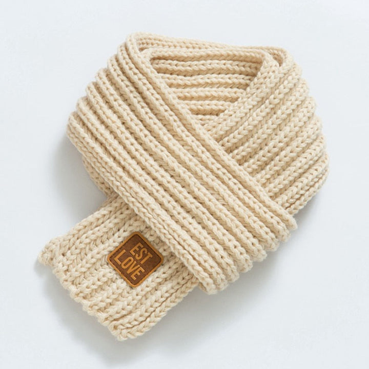 BabyScarf | Kids' Neck Scarf-Beige-118CM x 9CM-2–12 years-State of Style