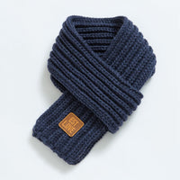 BabyScarf | Kids' Neck Scarf-Navy Blue-118CM x 9CM-2–12 years-State of Style
