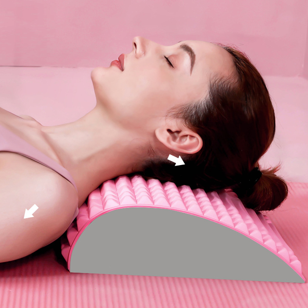 Back Stretcher for Relaxation and Better Posture - BackEase-Pink-State of Style