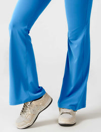 Backless jumpsuit with flared trousers – Liv-Dark blue-S-State of Style