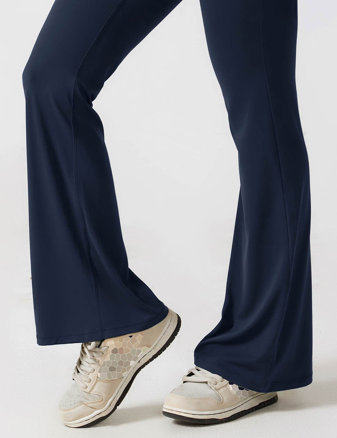 Backless jumpsuit with flared trousers – Liv-Dark blue-S-State of Style