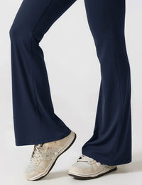 Backless jumpsuit with flared trousers – Liv-Dark blue-S-State of Style