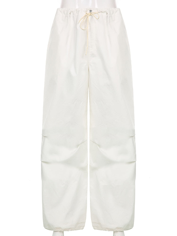 BaggiePants | Wide-Leg Pants for Women-White (Cotton)-S-State of Style