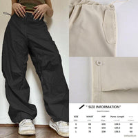 BagPants | Women's Wide-Leg Trousers-Khaki-S-State of Style