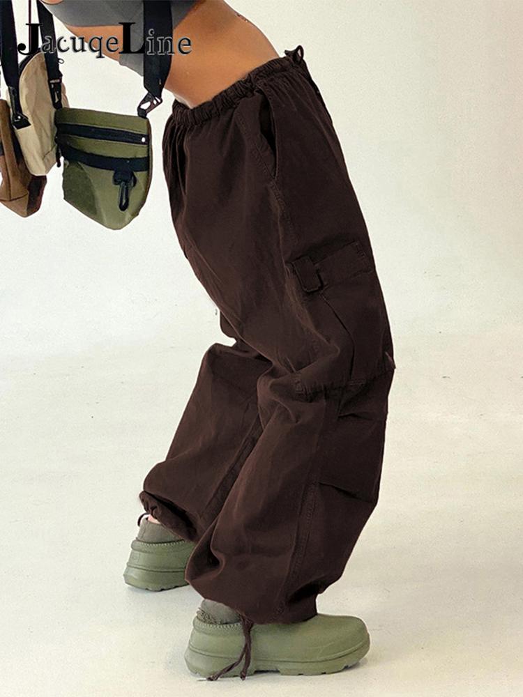 BagPants | Women's Wide-Leg Trousers-Khaki-S-State of Style