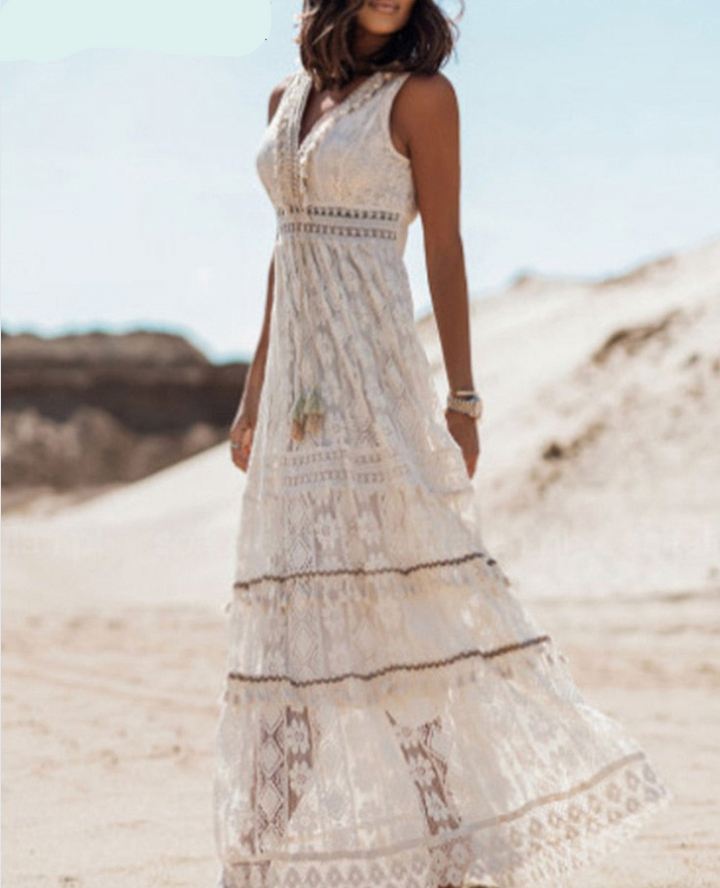 Bailey's Flowy Maxi Dress | Elegant and Comfortable-S-State of Style