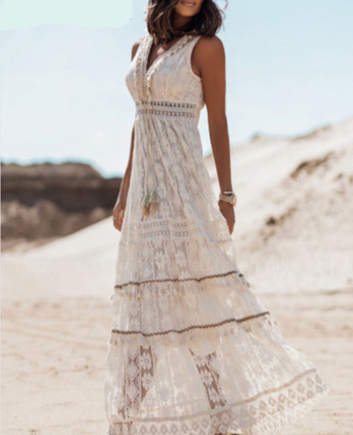 Bailey's Flowy Maxi Dress | Elegant and Comfortable-S-State of Style