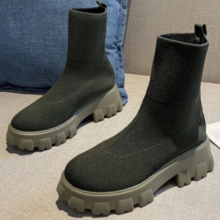 BaliShoes | Sock Sneakers for Women-Green-3.0-State of Style