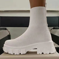 BaliShoes | Sock Sneakers for Women-White-3.0-State of Style