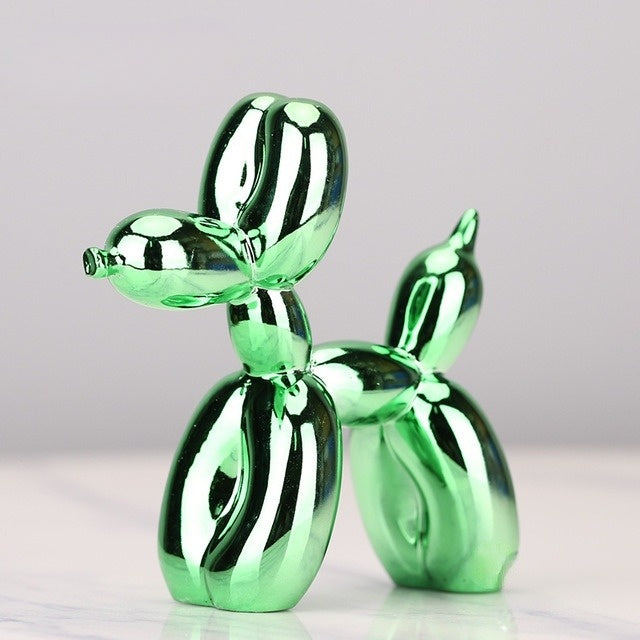 Balloon Dog Sculptures - BouncePup-Green-State of Style