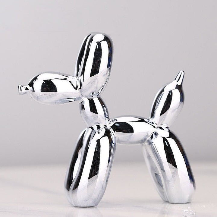 Balloon Dog Sculptures - BouncePup-Light grey-State of Style