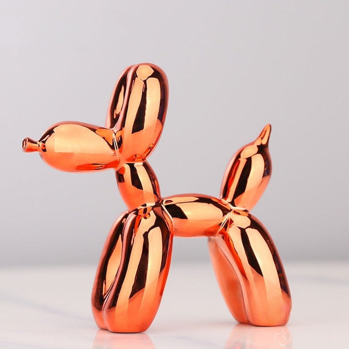 Balloon Dog Sculptures - BouncePup-Orange-State of Style