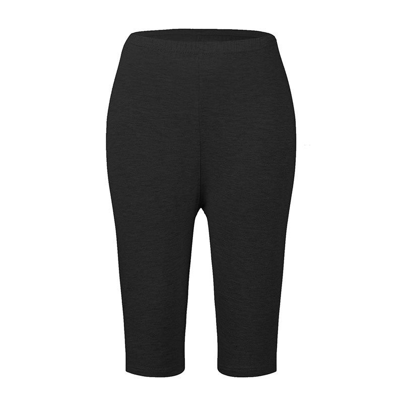 Bamboo Comfort Plus High-Waisted Leggings for Plus Sizes-Black-2XL-State of Style