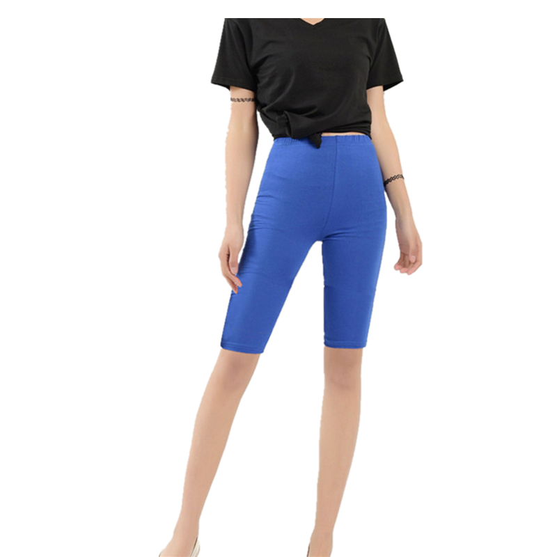 Bamboo Comfort Plus High-Waisted Leggings for Plus Sizes-Navy Blue-2XL-State of Style
