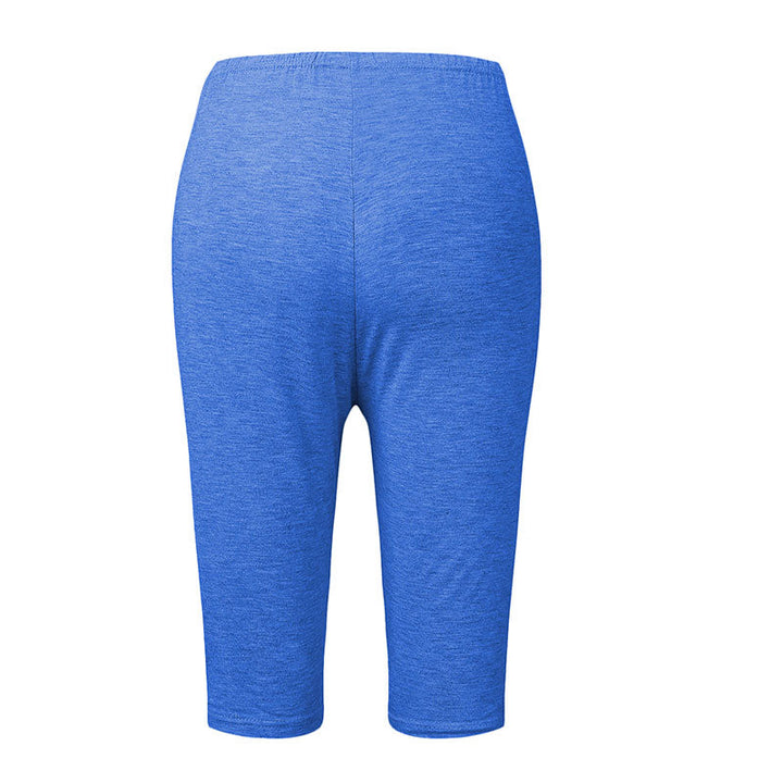 Bamboo Comfort Plus High-Waisted Leggings for Plus Sizes-Navy Blue-2XL-State of Style