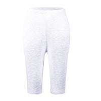Bamboo Comfort Plus High-Waisted Leggings for Plus Sizes-White-2XL-State of Style