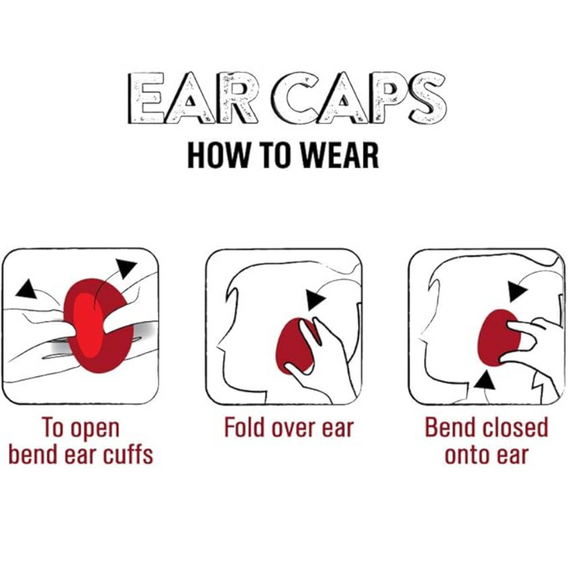 Bandless Fleece Ear Warmers for Men & Women - FleeceBuds-Grey-State of Style