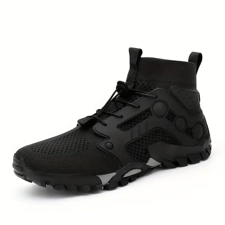Barefoot Men's Shoes - TrailFlex-Black-5-State of Style