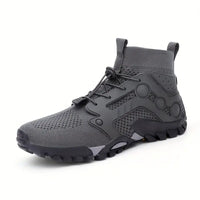 Barefoot Men's Shoes - TrailFlex-Grey-5-State of Style