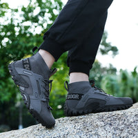 Barefoot sock shoes for men with non-slip sole – Maxim-Black-6-State of Style