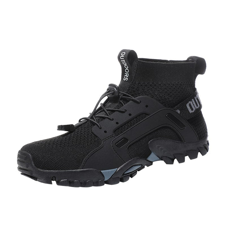 Barefoot sock shoes for men with non-slip sole – Maxim-Black-6-State of Style