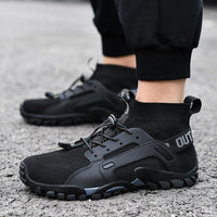 Barefoot sock shoes for men with non-slip sole – Maxim-Black-6-State of Style