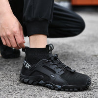 Barefoot sock shoes for men with non-slip sole – Maxim-Black-6-State of Style