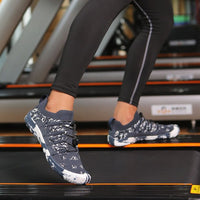 Barefoot sports shoes with non-slip sole - Auron-Black-3-State of Style