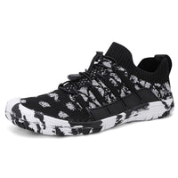 Barefoot sports shoes with non-slip sole - Auron-Black-3-State of Style