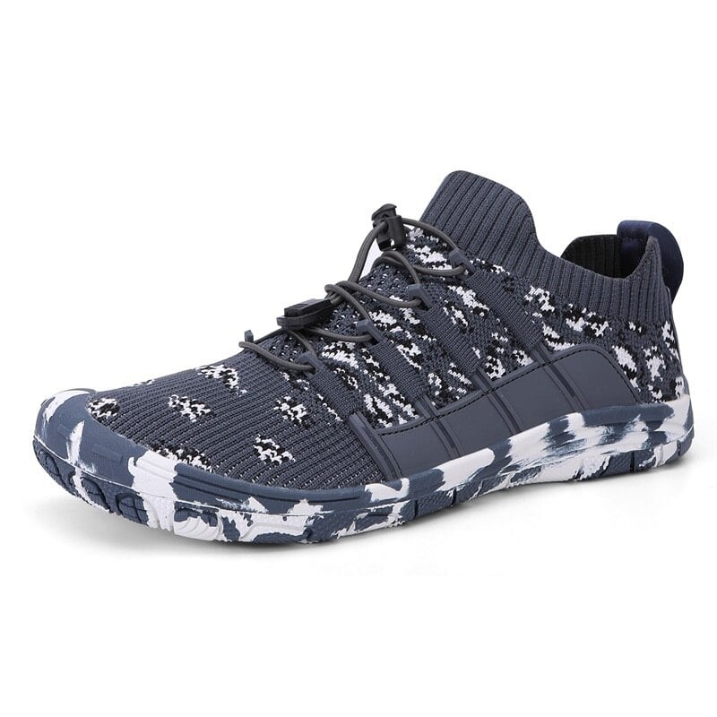 Barefoot sports shoes with non-slip sole - Auron-Black-3-State of Style