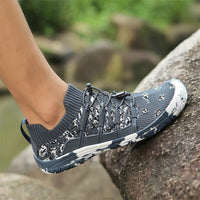 Barefoot sports shoes with non-slip sole - Auron-Black-3-State of Style