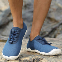 Barefoot sports shoes with non-slip sole – Leonis-Blue-3-State of Style