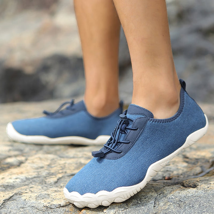 Barefoot sports shoes with non-slip sole – Leonis-Blue-6-State of Style