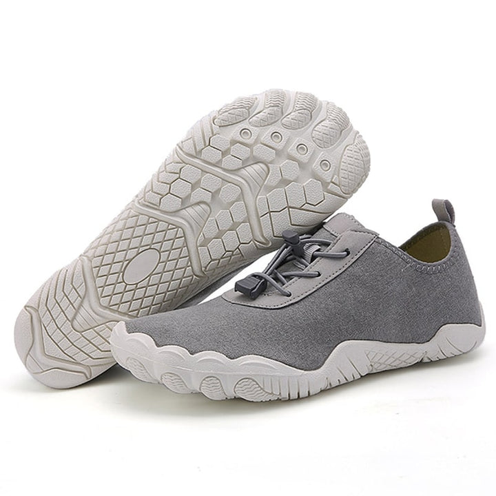 Barefoot sports shoes with non-slip sole – Leonis-Gray-3.5-State of Style