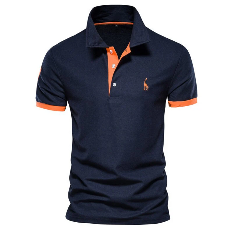 Baron Polo Shirt | Stylish & Casual-Navy Blue-XS-State of Style