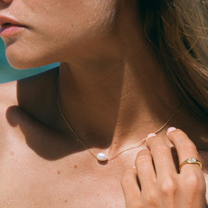 Baroque Pearl Choker - Alina-State of Style