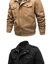 BartjeansJacket | Men's Jacket-Khaki-M-State of Style