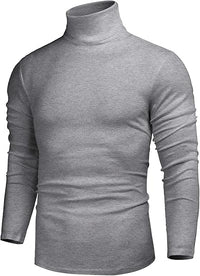 Basic Men's Turtleneck - Randy-Grey-S-State of Style